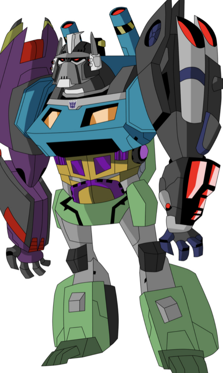 Fanart of animated bruticus