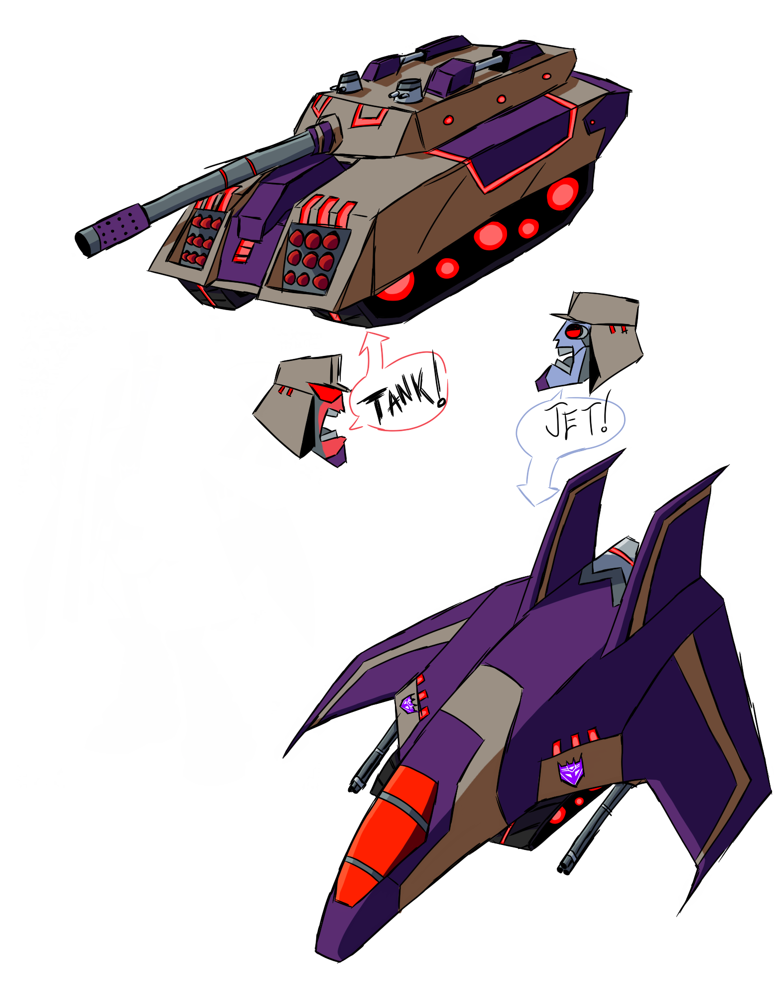 The transformers the sub
