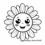 Daisy coloring pages