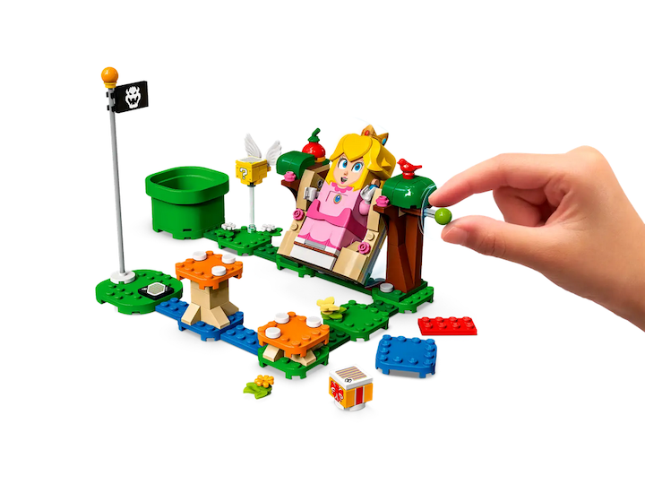 Lego super marioâ adventures with peach starter course â busy bee toys
