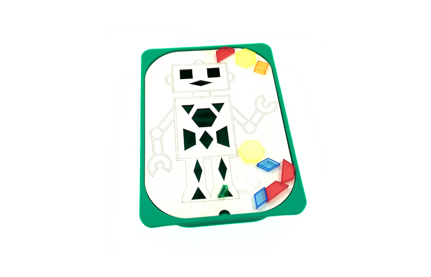 Wooden educational material