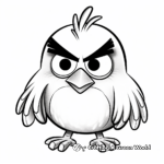Angry birds coloring pages