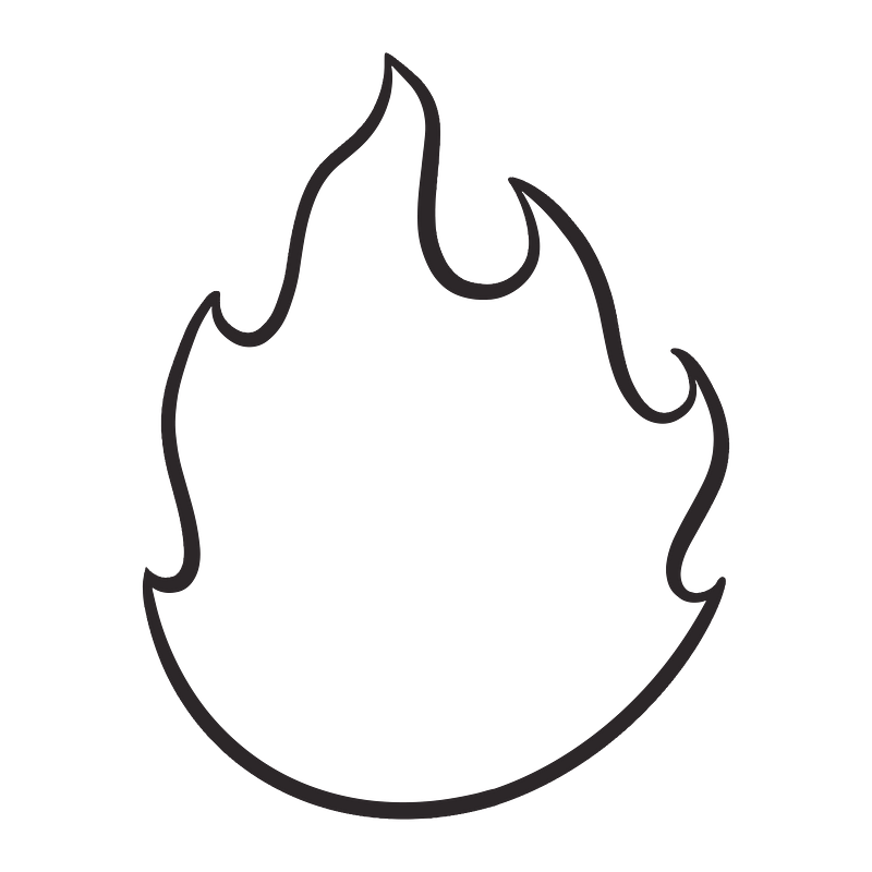 Fire bonfire doodle images free photos png stickers wallpapers backgrounds