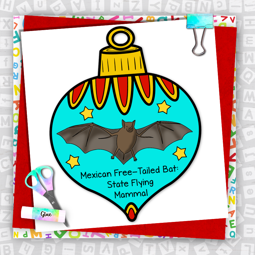 Christmas ornament crafts texas state symbols made by teachers