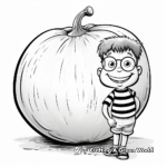 Onion coloring pages