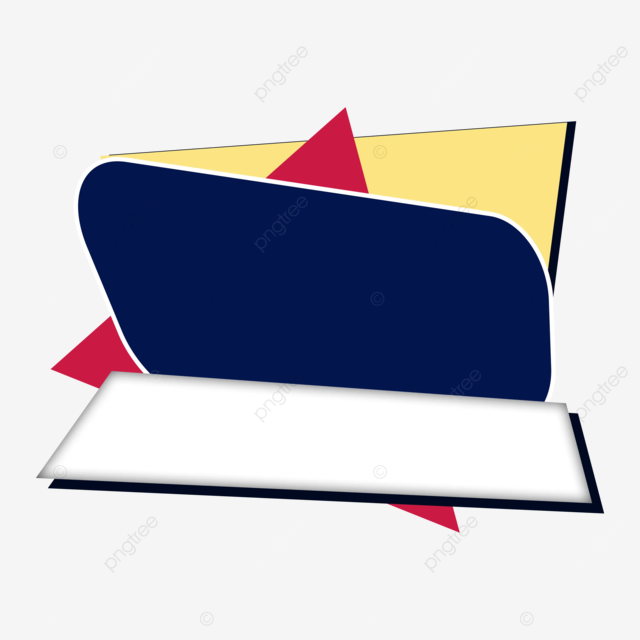 Cuadro de texto de elemento de diseão abstracto para banner de flayer png dibujos caja de texto abstracto elegante png y psd para dcargar gratis
