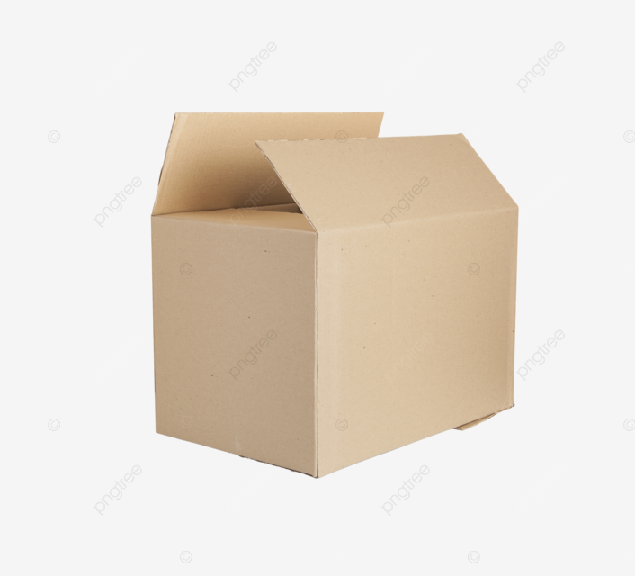 Caja de cartãn abierta aislada sobre papel de fondo blanco png dibujos abierto nadie transportaciãn png imagen para dcarga gratuita