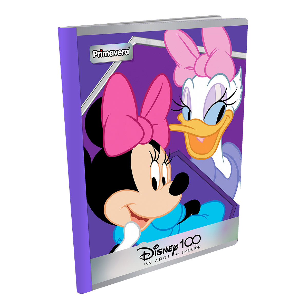 Cuaderno cosido primavera femenino hojas disney