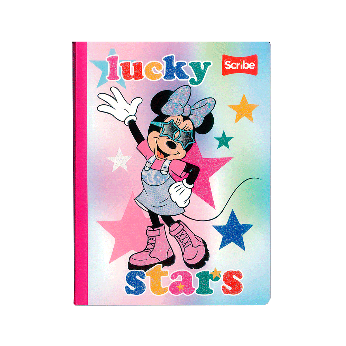 Cuaderno cosido minnie hojas lãneas