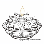 Diwali coloring pages