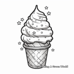 Ice cream coloring pages