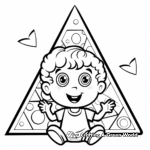 Shapes coloring pages