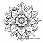 Sacred geometry coloring pages