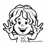 Peace sign coloring pages
