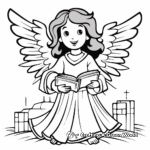 Nativity coloring pages