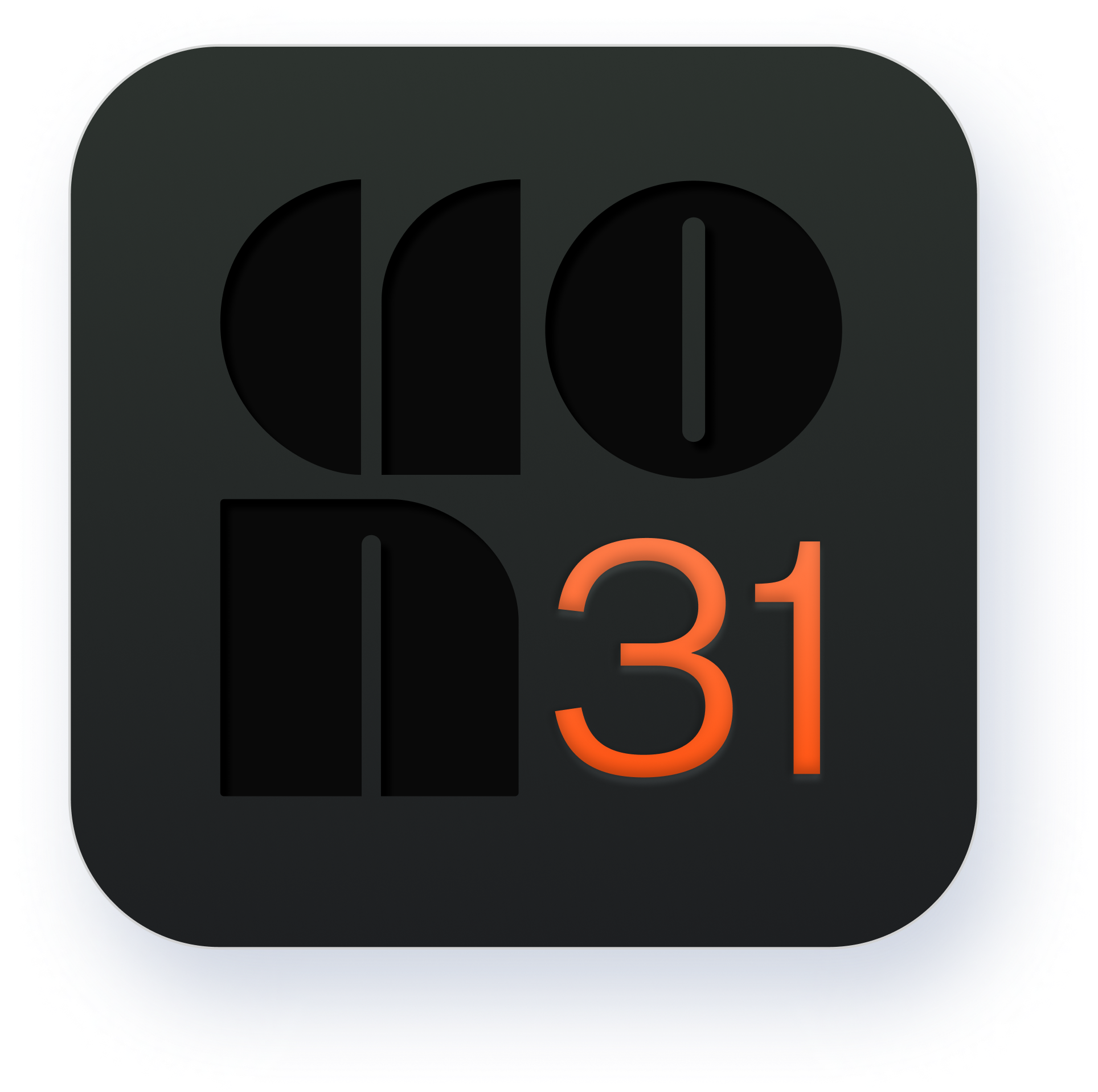 Cron calendar icon by felicia bottoni on