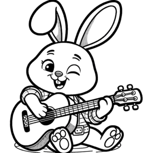 Dibujos de conejos para colorear