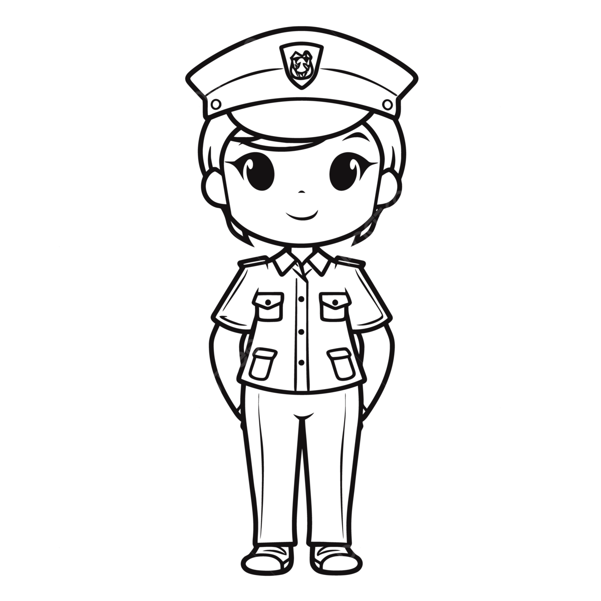 Disegno di i maschi della polizia colorano le pagine sul schizzo del profilo fondo bianco vettore disegno dellala disegno dellanello disegno del ghiaccio png e vector per il download gratuo