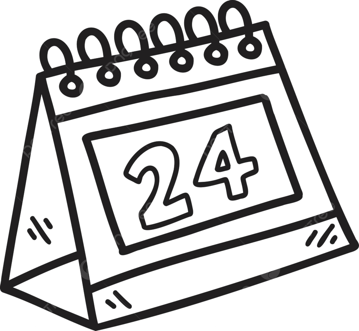 Calendar sketch png transparent images free download vector files