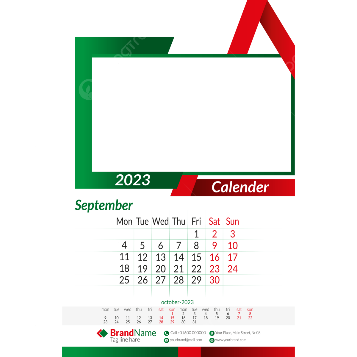 Calendario septiembre png vector psd e clipart para dcarga gratuita