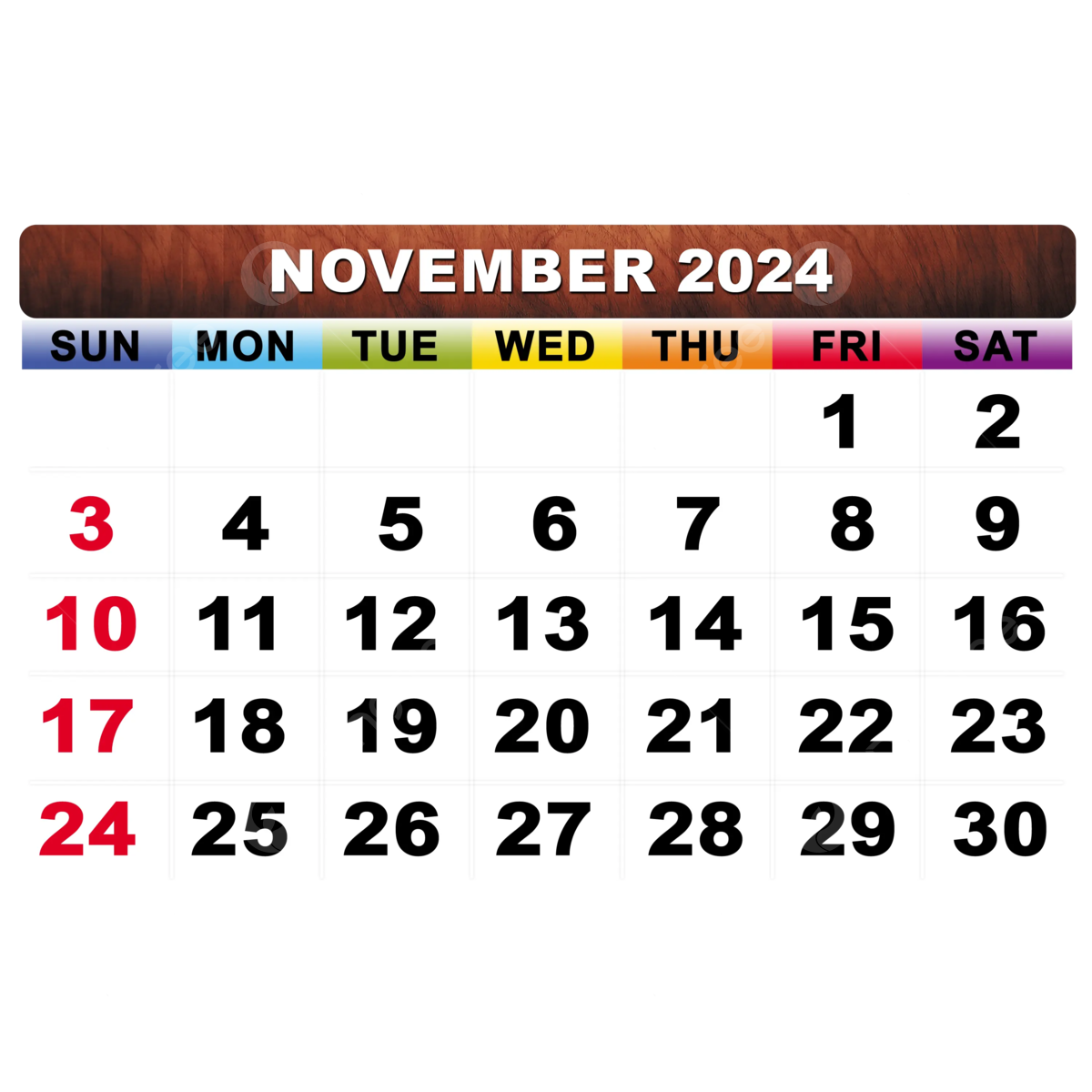 November monthly png transparent images free download vector files