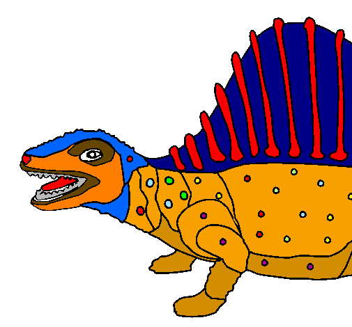 Desenho de dinossauros de terra pintado e colorido por usuãrio não registrado o dia de fevereiro do jogos do dinossauro rei
