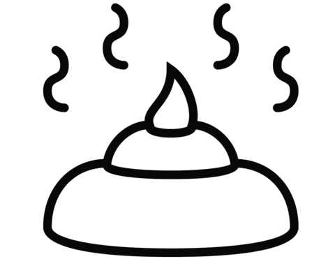 Dibujo de caca para colorear dibujos para colorear imprimir gratis