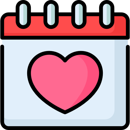 Calendar special lineal color icon