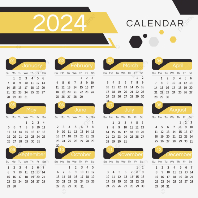 Calendrier calendrier de bureau jaune gãomãtrique vecteur png calendrier simple png et vecteur pour tãlãchargement gratuit