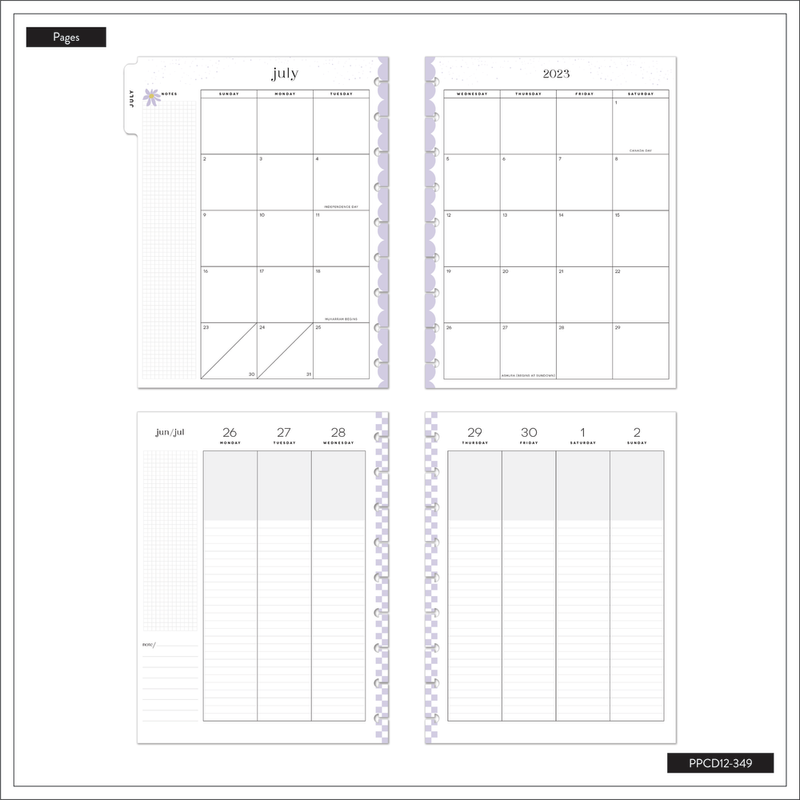 Life is sweet happy planner