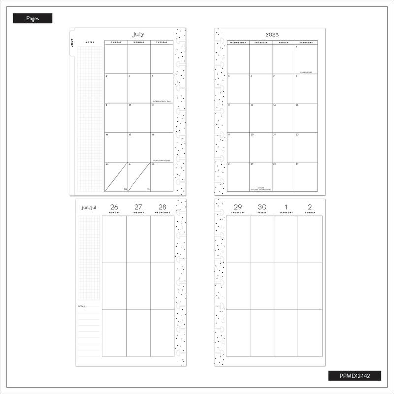 Smiley face happy planner