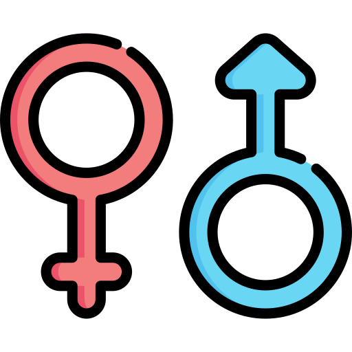 Male special lineal color icon