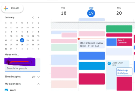 Google calendar torne