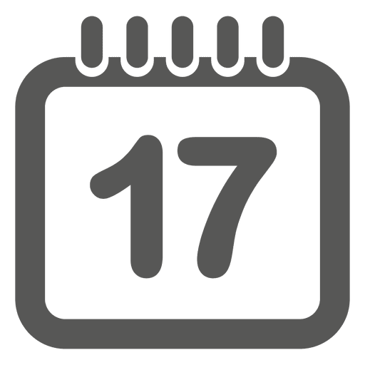 Designs png de calendar para camisetas e merch