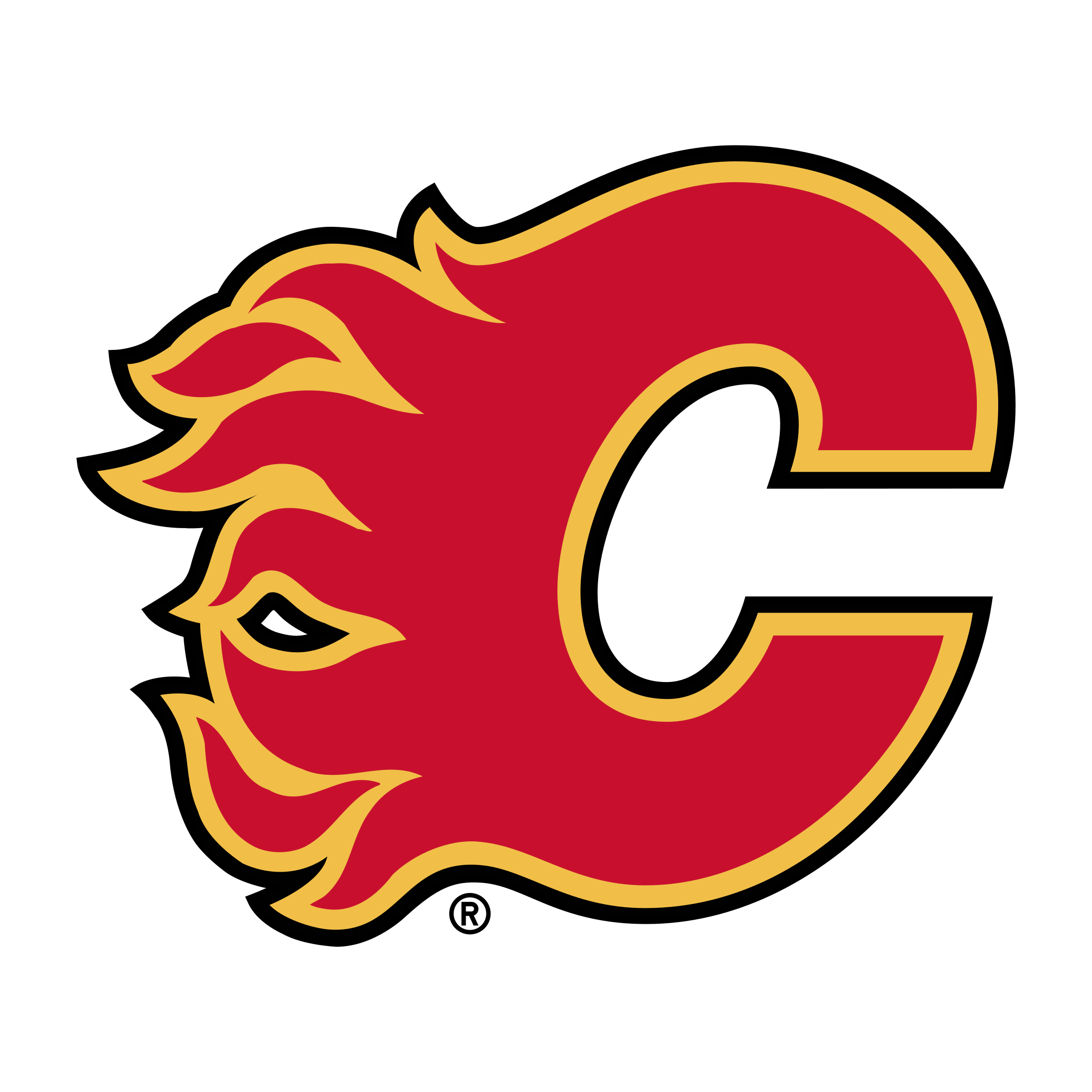 Calgary flames logo png transparent svg vector