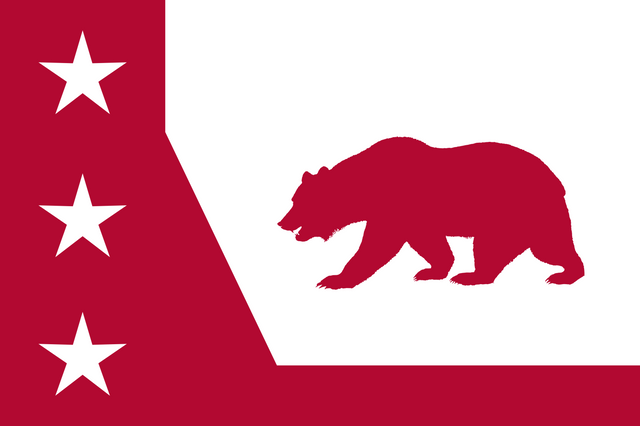 California redesign inspired by ubrianterrel rvexillology