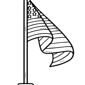 American flag coloring pages printable for free download
