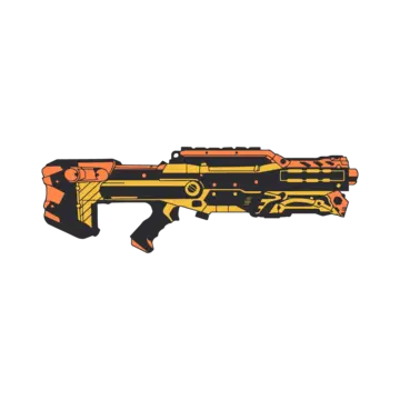 Nerf gun print color vector nerf gun illustration vector png and vector with transparent background for free download