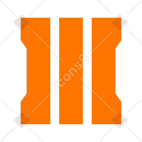 Call of duty black ops color icon in png svg