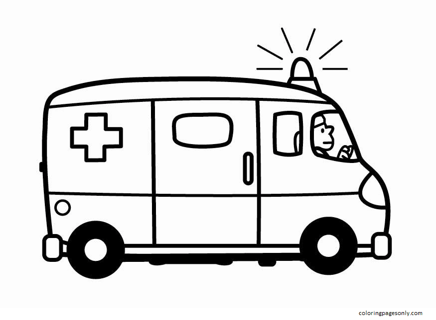 Emergency coloring pages printable for free download