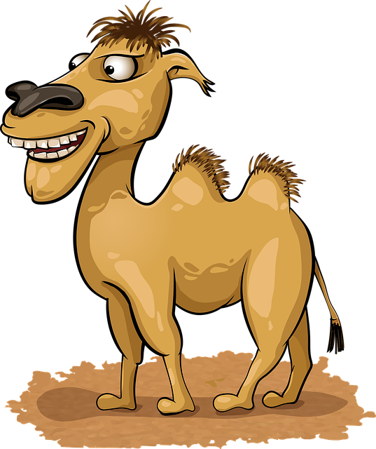 Mãs de vectores de camellos y desierto gratis