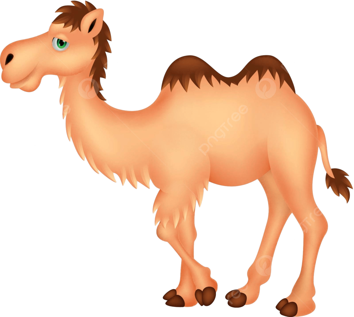 Dibujos animados de camellos png vector psd e clipart para dcarga gratuita