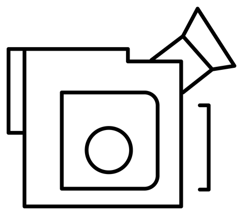Video camera emoji coloring page free printable coloring pages