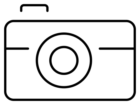 Camera emoji coloring page free printable coloring pages