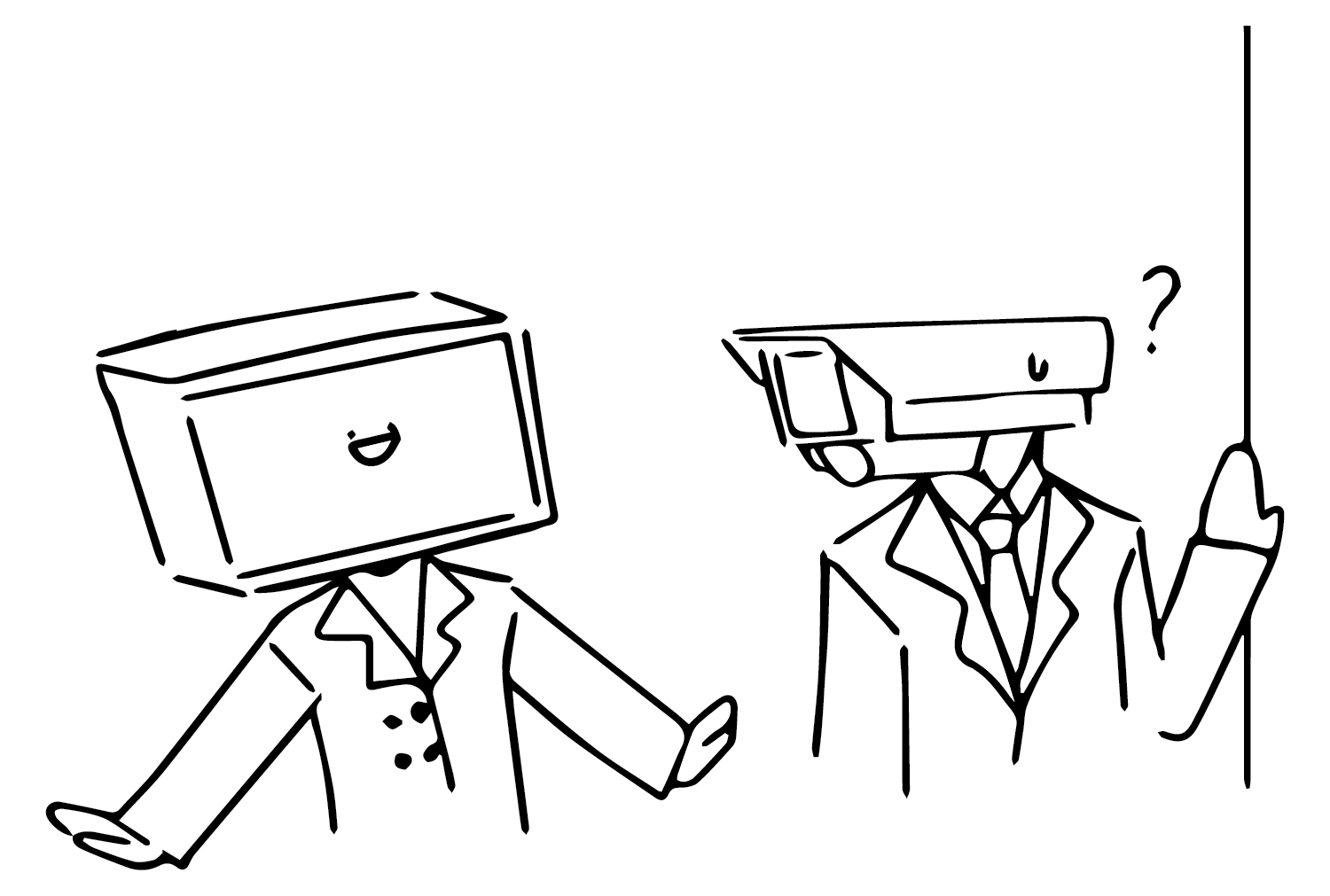 Cameraman coloring page free printable