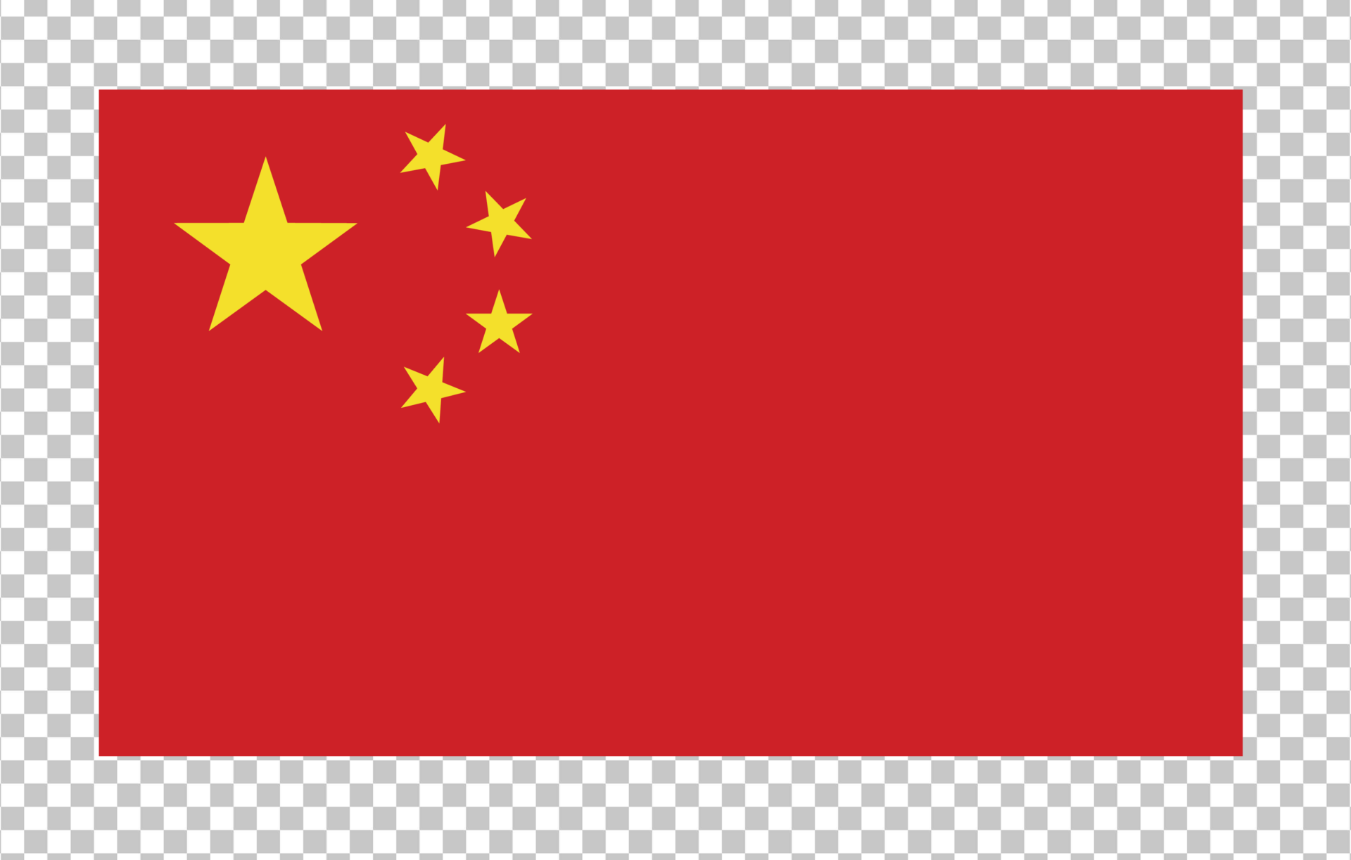 Flag of china png image