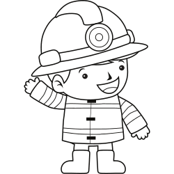Camiãn de bomberos para colorear