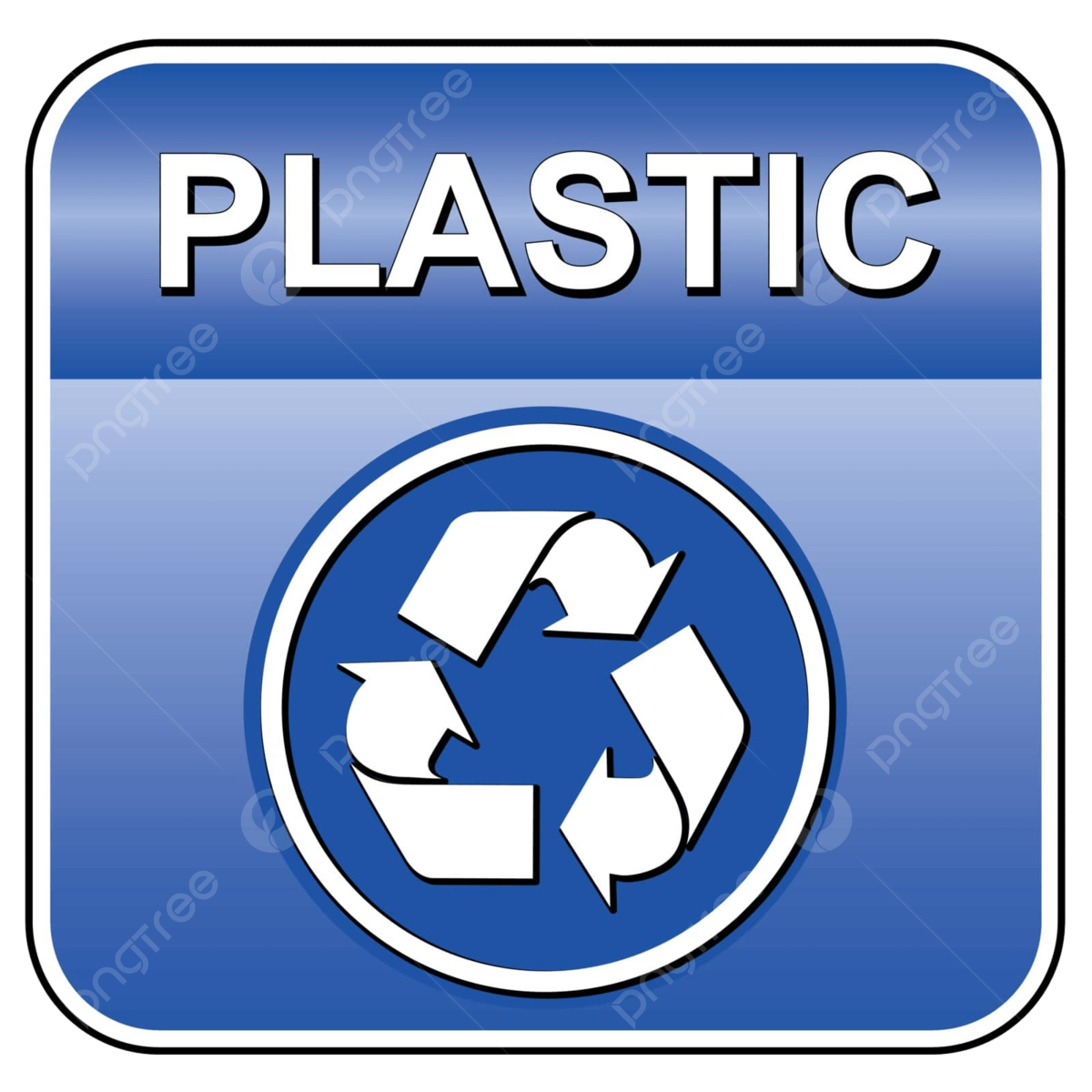 Signo de reciclaje de plãstico vectorial basura de colecciãn de bot de basura vector png dibujos bote de basura recopilaciãn basura png y vector para dcargar gratis