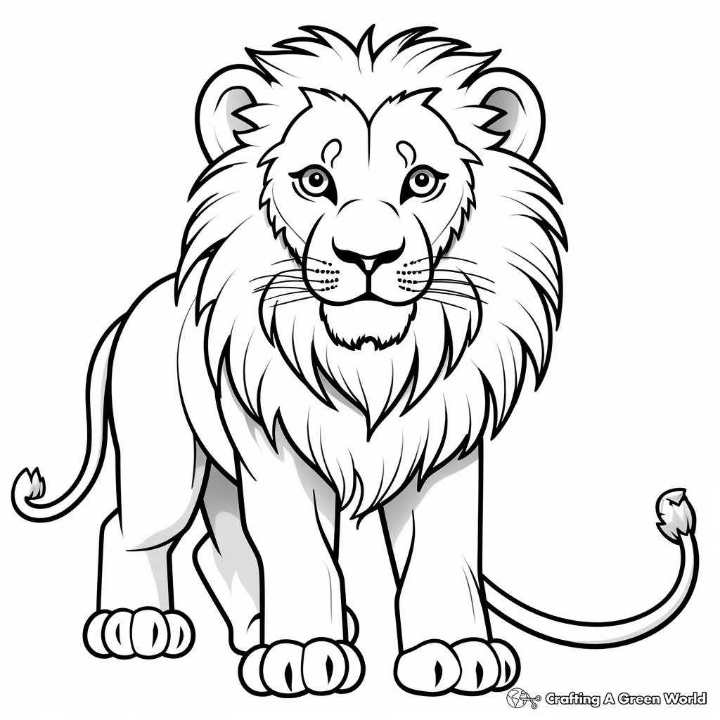 Land animal coloring pages