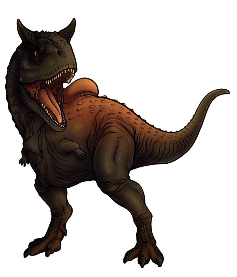 Carnotaurus coloring page